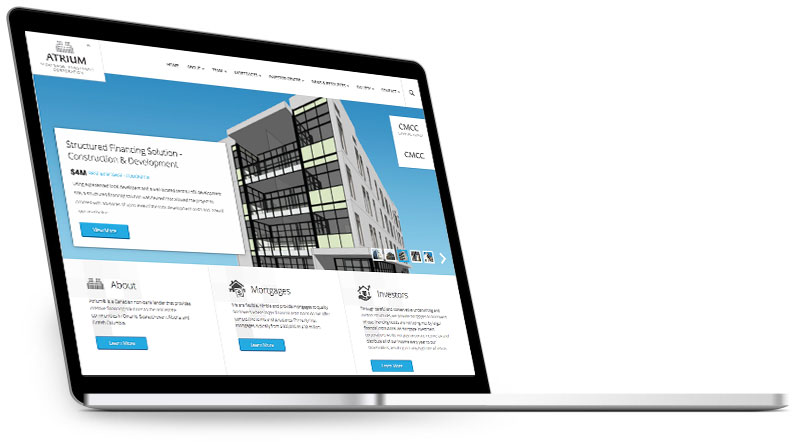 Atrium Corporate Website